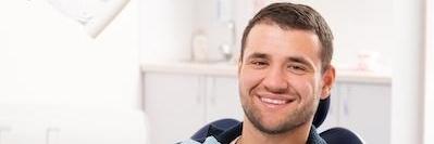 Man smiling at Arcadia dentist