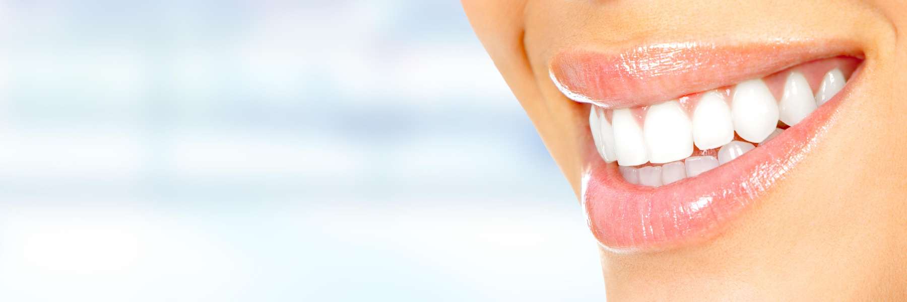 Lady smile with dental implant in Phoenix