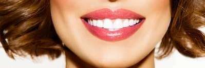 close up of woman's smile 